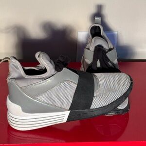Kendall & Kylie Silver and Black Sneakers